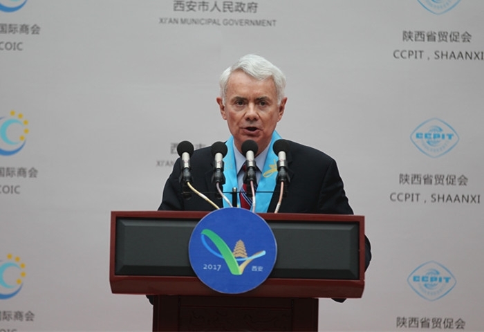 12-世贸组织上诉机构的前任主席詹姆斯·巴克斯发表主旨演讲