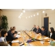 2 Mr. LU Jianzhong, Chairman of SRCIC has a meeting with Mr. Kazimir, Minister of Finance of Slovakia and Mr. Peter Mihok, Chairman of WCF and Slovak Chamber of Commerce and Industry