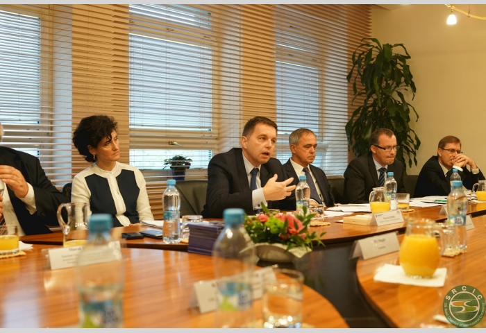 3 Mr. Kazimir, Minister of Finance of Slovakia has a speech in the meeting