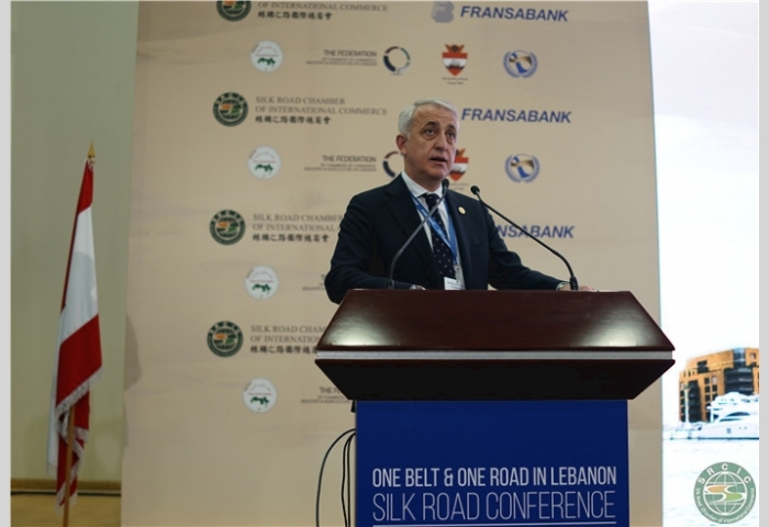 3--SRCIC Honorary Chairman Jemal Inaishvili makes a speech at the conference