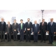 10-- Prime Minister Saad Hariri, Mr. Lu Jianzhong, Mr. Jiang Zuyang, Mr. Adnan Kassar, Mr. Adel Kassar, Mr. Nael Kabariti, Dr. Nabil Fahed, and Mr. Jemal Inaishvili attend the conference