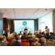 3 Secretary-General Mr. LI Zhonghang is delivering a speech in Slovakia Roadshow