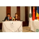 2 Signing of the Silk Road Sunshine Agreement between SRCIC Chairman LU Jianzhong and Ms. Maryna Poroshenko, First Lady of Ukraine and Chairman of POROSHENKO CHARITY FOUNDATION